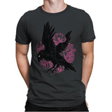 Nevermore Raven - Mens Premium T-Shirts RIPT Apparel Small / Heavy Metal