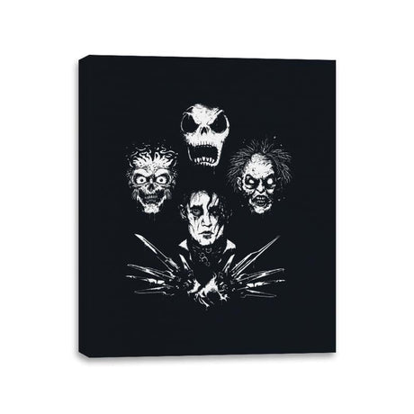 Nevermore - Shirt Club - Canvas Wraps Canvas Wraps RIPT Apparel 11x14 / Black