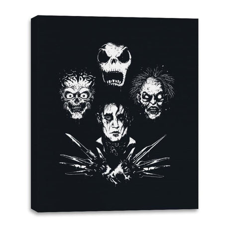 Nevermore - Shirt Club - Canvas Wraps Canvas Wraps RIPT Apparel 16x20 / Black