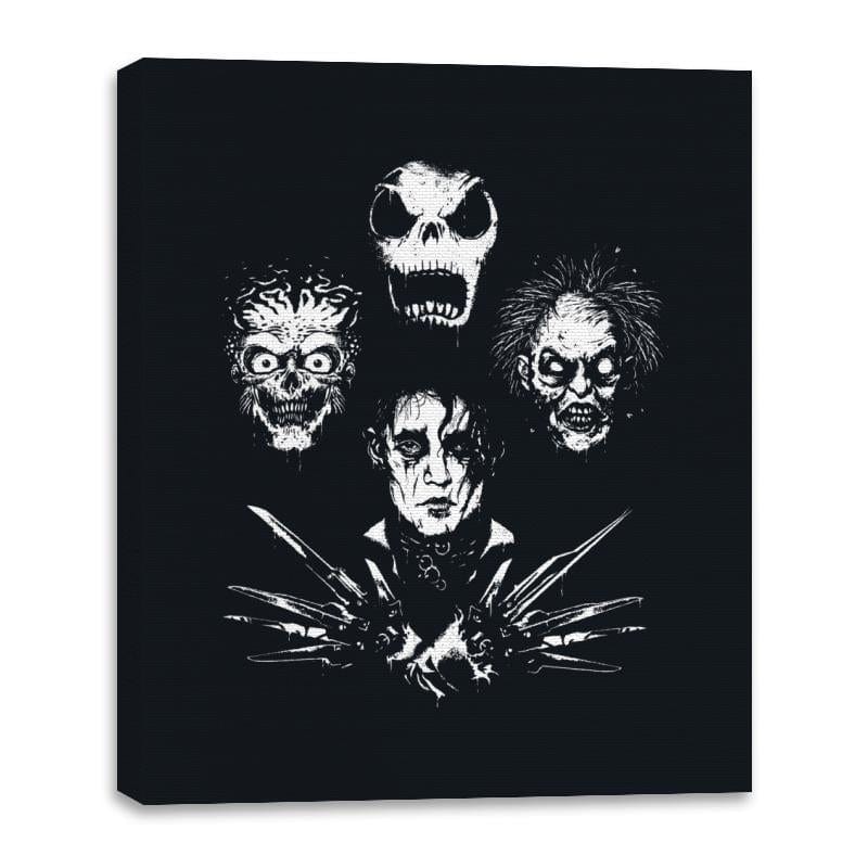 Nevermore - Shirt Club - Canvas Wraps Canvas Wraps RIPT Apparel 16x20 / Black