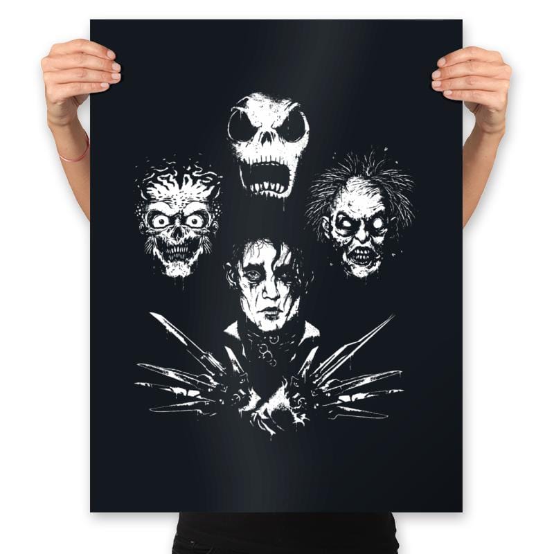 Nevermore - Shirt Club - Prints Posters RIPT Apparel 18x24 / Black
