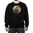 New Adventures - Crew Neck Sweatshirt Crew Neck Sweatshirt RIPT Apparel Small / Black