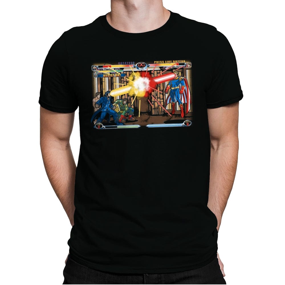 New Age of Supes - Mens Premium T-Shirts RIPT Apparel Small / Black