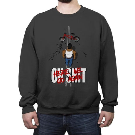 New Game - Crew Neck Sweatshirt Crew Neck Sweatshirt RIPT Apparel Small / Charcoal