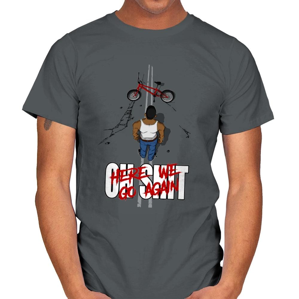 New Game - Mens T-Shirts RIPT Apparel Small / Charcoal