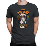New Year, New Meh - Mens Premium T-Shirts RIPT Apparel Small / Heavy Metal