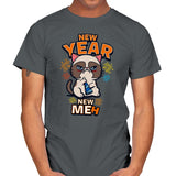 New Year, New Meh - Mens T-Shirts RIPT Apparel Small / Charcoal
