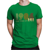 New York City 1984 - Mens Premium T-Shirts RIPT Apparel Small / Kelly