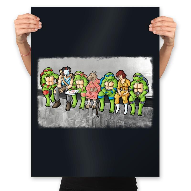 New York Color - Prints Posters RIPT Apparel 18x24 / Black