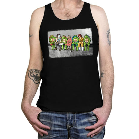 New York Color - Tanktop Tanktop RIPT Apparel X-Small / Black