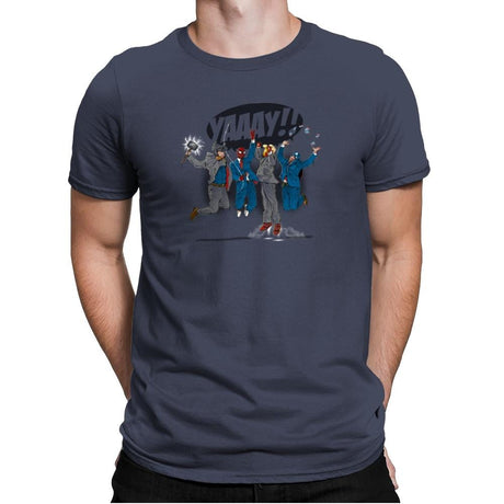 News Team Assemble Exclusive - Mens Premium T-Shirts RIPT Apparel Small / Indigo