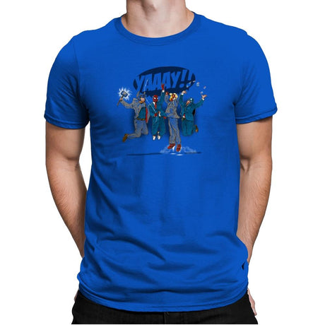 News Team Assemble Exclusive - Mens Premium T-Shirts RIPT Apparel Small / Royal