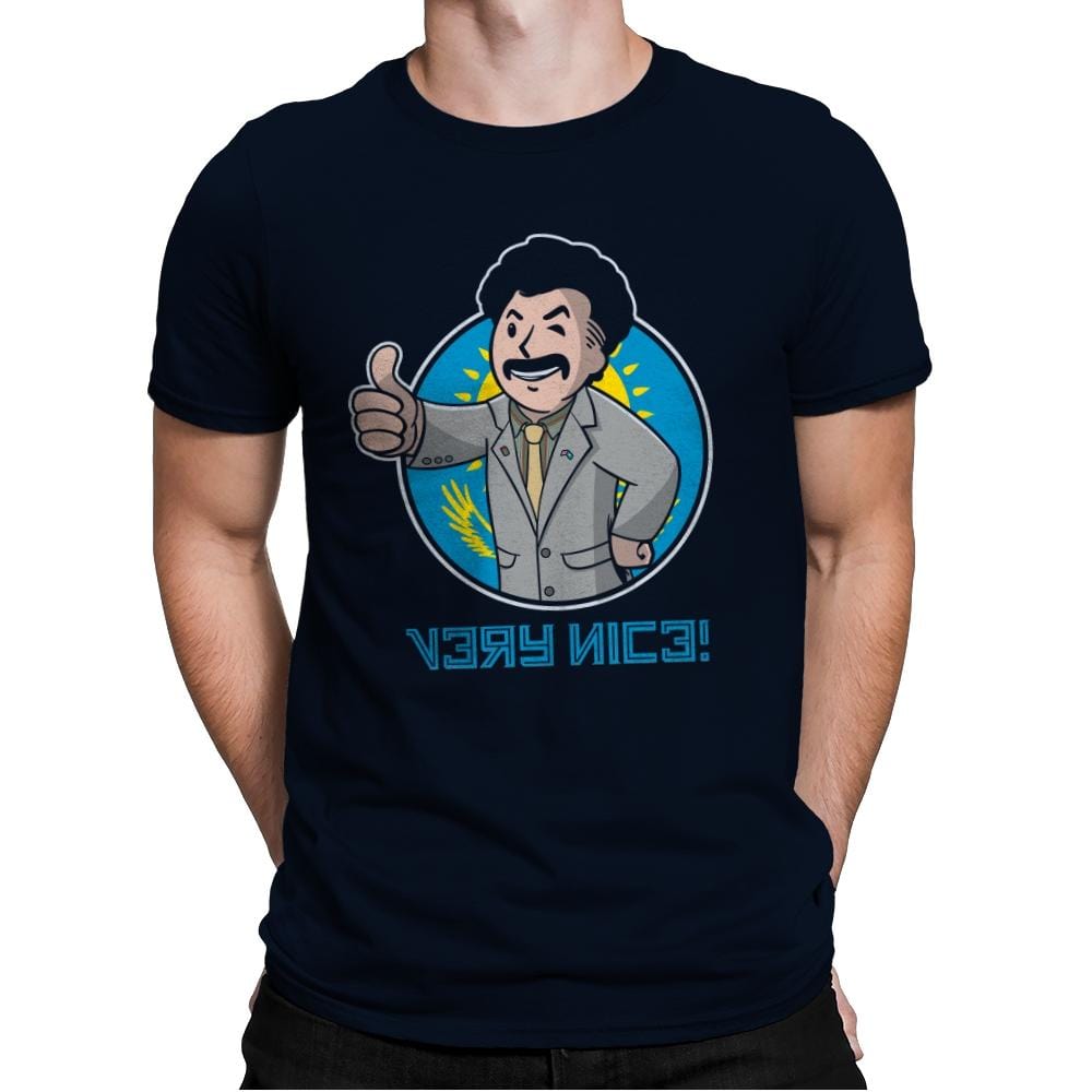 Nice Boy - Mens Premium T-Shirts RIPT Apparel Small / Midnight Navy