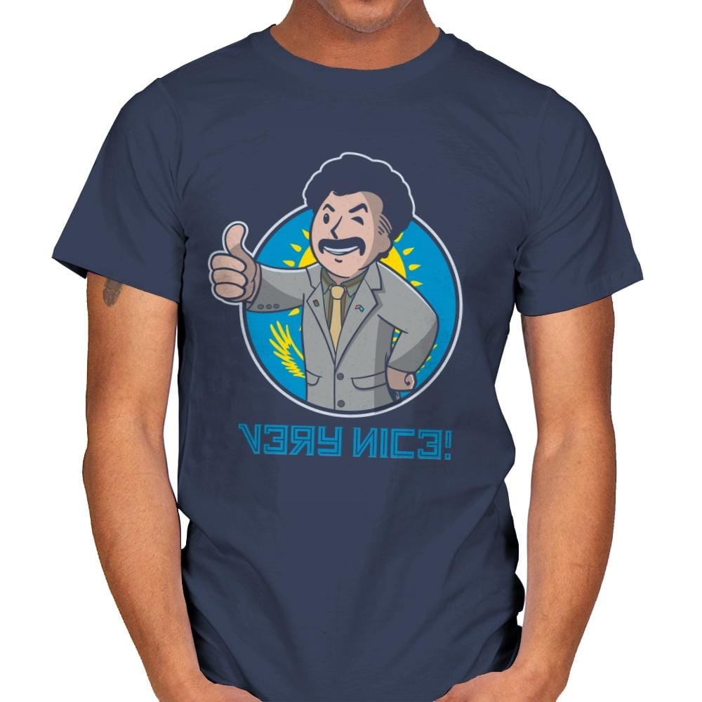 Nice Boy - Mens T-Shirts RIPT Apparel Small / Navy