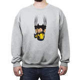 nice claws - Crew Neck Sweatshirt Crew Neck Sweatshirt RIPT Apparel Small / Sport Gray