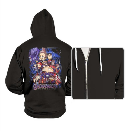 Nickgame - Hoodies Hoodies RIPT Apparel Small / Black
