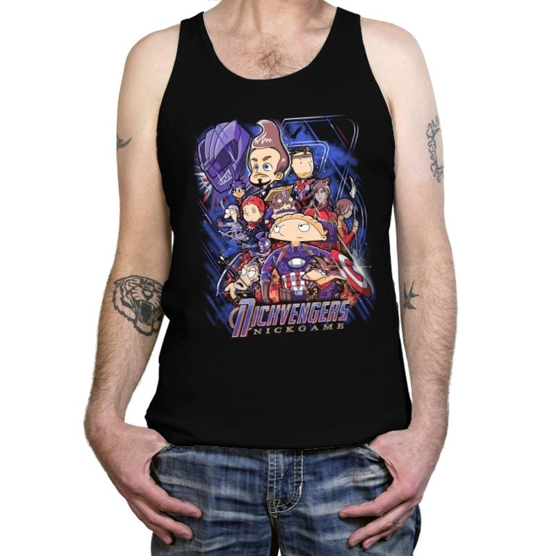 Nickgame - Tanktop Tanktop RIPT Apparel X-Small / Black
