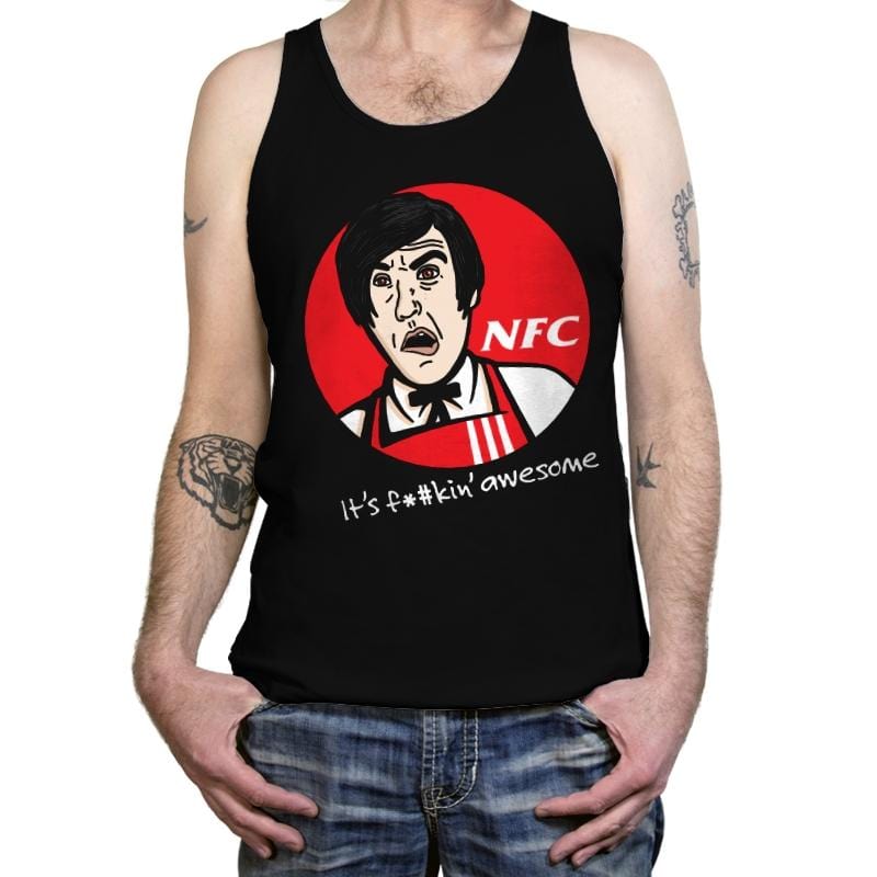 Nicky's Fried Chicken - Tanktop Tanktop RIPT Apparel X-Small / Black