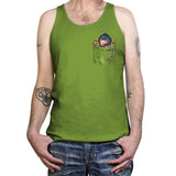 Niffler in your pocket - Tanktop Tanktop RIPT Apparel X-Small / Leaf