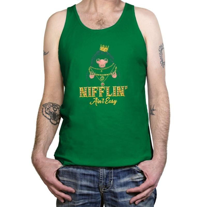 Nifflin' Ain't Easy Exclusive - Tanktop Tanktop RIPT Apparel X-Small / Kelly