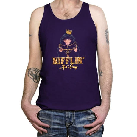 Nifflin' Ain't Easy Exclusive - Tanktop Tanktop RIPT Apparel X-Small / Team Purple