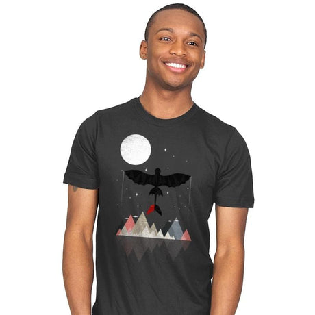 Night Of The Dragon - Mens T-Shirts RIPT Apparel Small / Charcoal