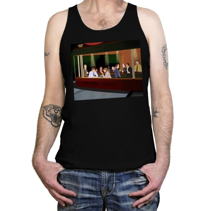 Night of The Dundies - Tanktop Tanktop RIPT Apparel X-Small / Black