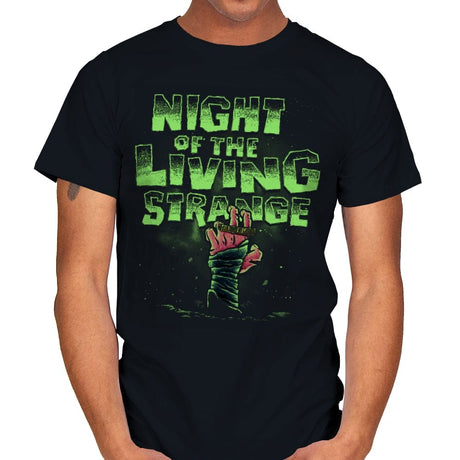 Night of the Living Strange - Mens T-Shirts RIPT Apparel Small / Black