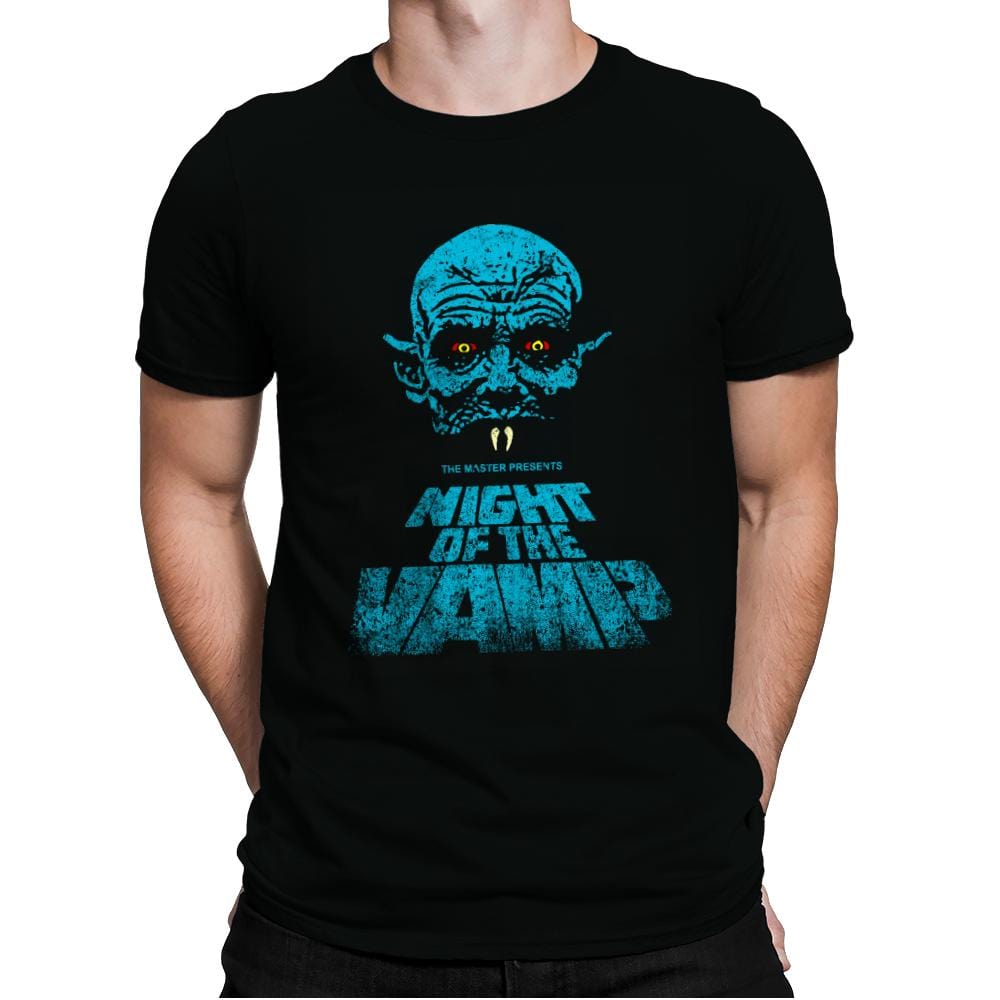 Night of the Vamp - Mens Premium T-Shirts RIPT Apparel Small / Black