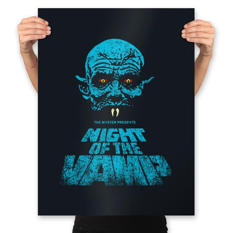 Night of the Vamp - Prints Posters RIPT Apparel 18x24 / Black