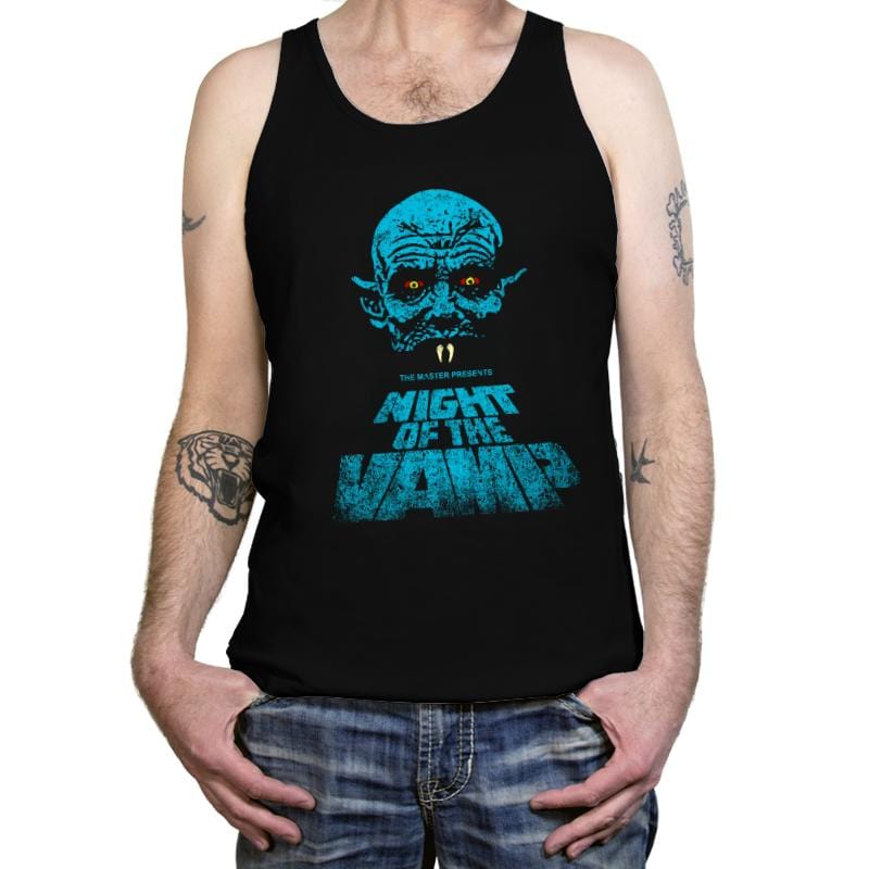 Night of the Vamp - Tanktop Tanktop RIPT Apparel X-Small / Black