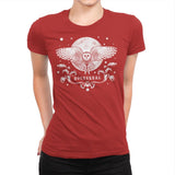 Night Owl - Womens Premium T-Shirts RIPT Apparel Small / Red
