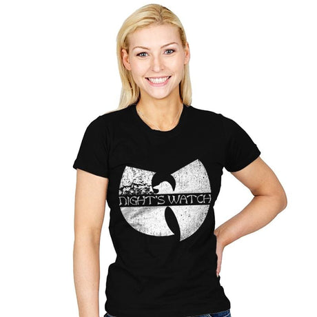 Night's Clan - Womens T-Shirts RIPT Apparel Small / Black