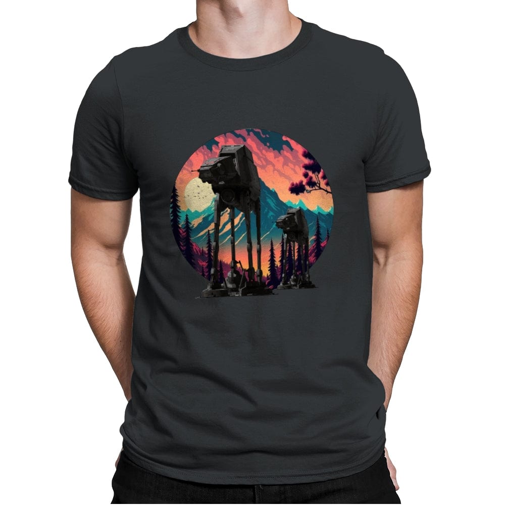 Night Walker - Mens Premium T-Shirts RIPT Apparel Small / Heavy Metal