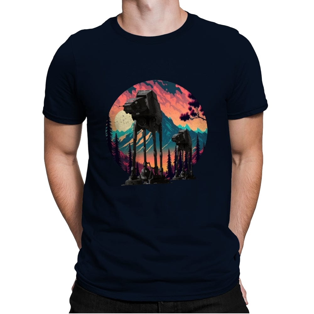 Night Walker - Mens Premium T-Shirts RIPT Apparel Small / Midnight Navy