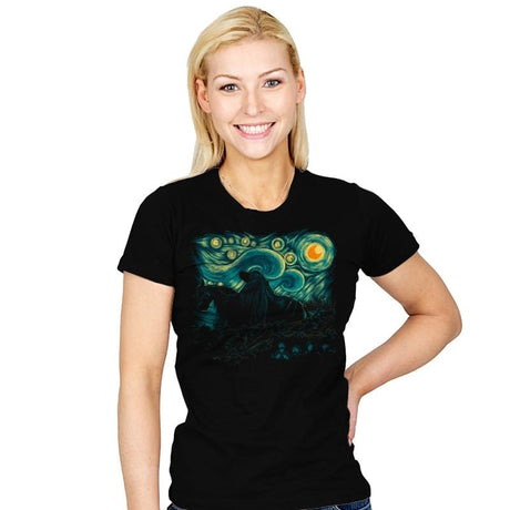 Nightfall in Middle-earth - Womens T-Shirts RIPT Apparel