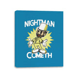 Nightman Cometh - Canvas Wraps Canvas Wraps RIPT Apparel 11x14 / Sapphire