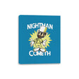 Nightman Cometh - Canvas Wraps Canvas Wraps RIPT Apparel 8x10 / Sapphire