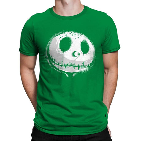 Nightmare - Art Attack - Mens Premium T-Shirts RIPT Apparel Small / Kelly Green