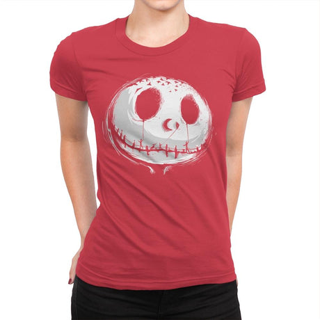 Nightmare - Art Attack - Womens Premium T-Shirts RIPT Apparel Small / Red