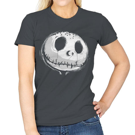 Nightmare - Art Attack - Womens T-Shirts RIPT Apparel Small / Charcoal