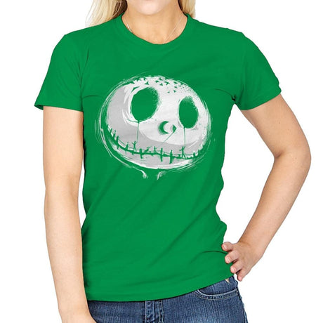Nightmare - Art Attack - Womens T-Shirts RIPT Apparel Small / Irish Green