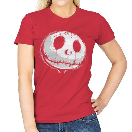 Nightmare - Art Attack - Womens T-Shirts RIPT Apparel Small / Red