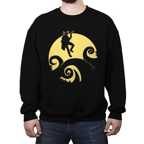 Nightmare Before Sarlacc - Crew Neck Sweatshirt Crew Neck Sweatshirt RIPT Apparel Small / Black