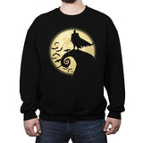 Nightmare Before The Bat - Crew Neck Sweatshirt Crew Neck Sweatshirt RIPT Apparel