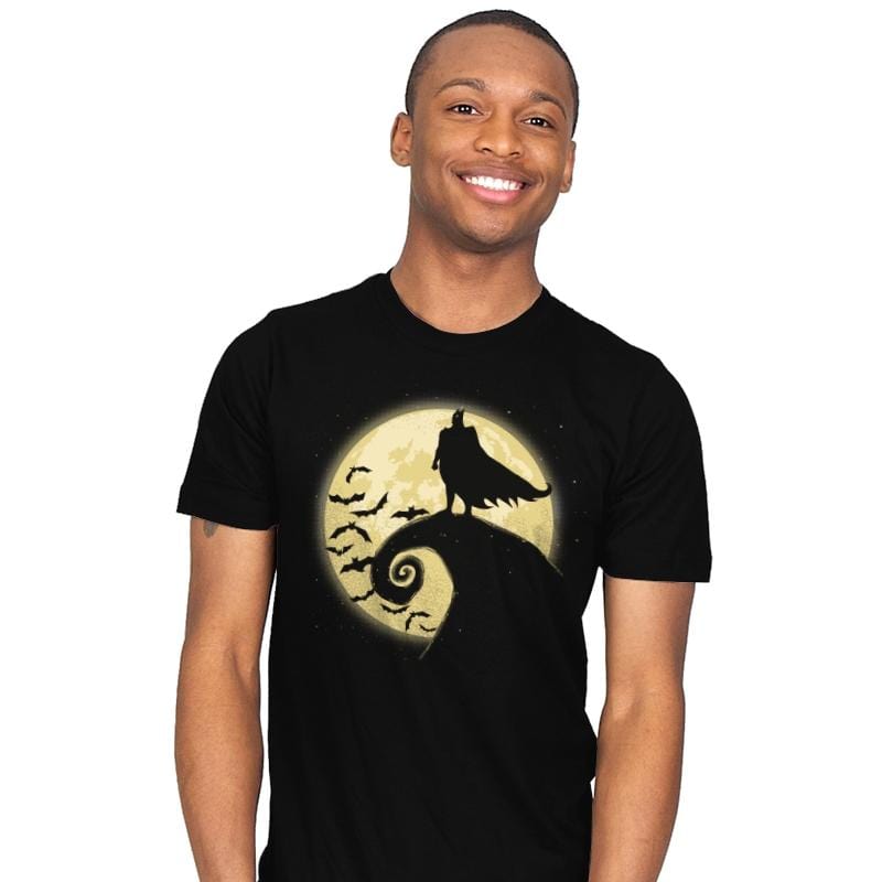 Nightmare Before The Bat - Mens T-Shirts RIPT Apparel Small / Black
