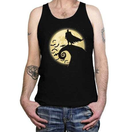 Nightmare Before The Bat - Tanktop Tanktop RIPT Apparel X-Small / Black