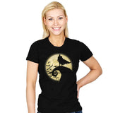 Nightmare Before The Bat - Womens T-Shirts RIPT Apparel Small / Black