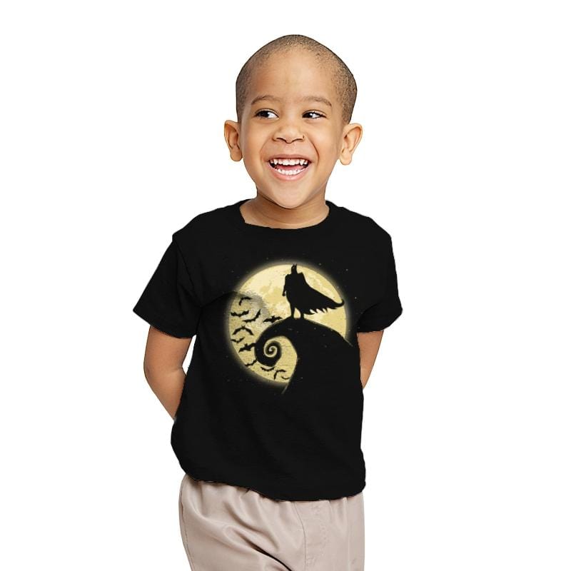 Nightmare Before The Bat - Youth T-Shirts RIPT Apparel