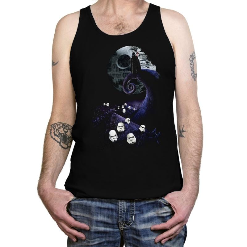 Nightmare Before Vader - Tanktop Tanktop RIPT Apparel X-Small / Black
